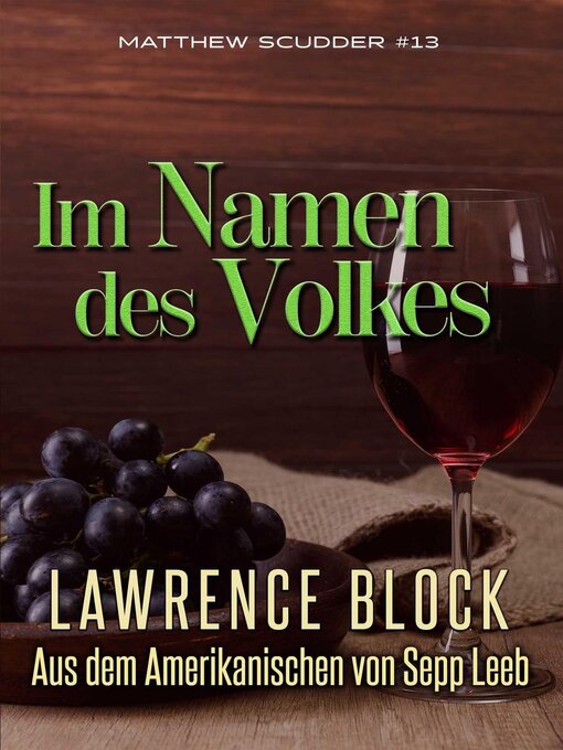 Title details for Im Namen des Volkes by Lawrence Block - Available